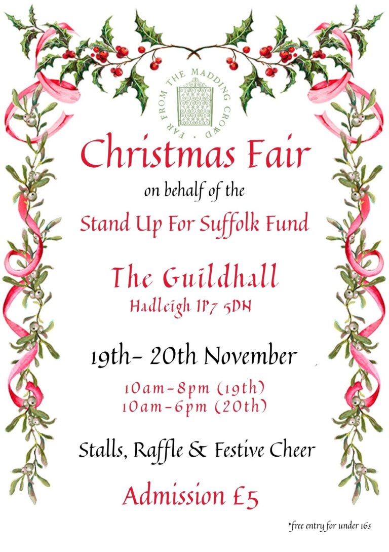 Stand Up For Suffolk Christmas Fair