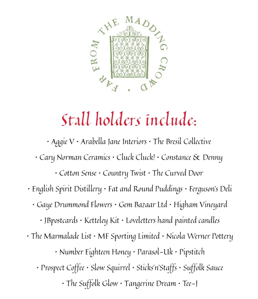 Stallholders 2026